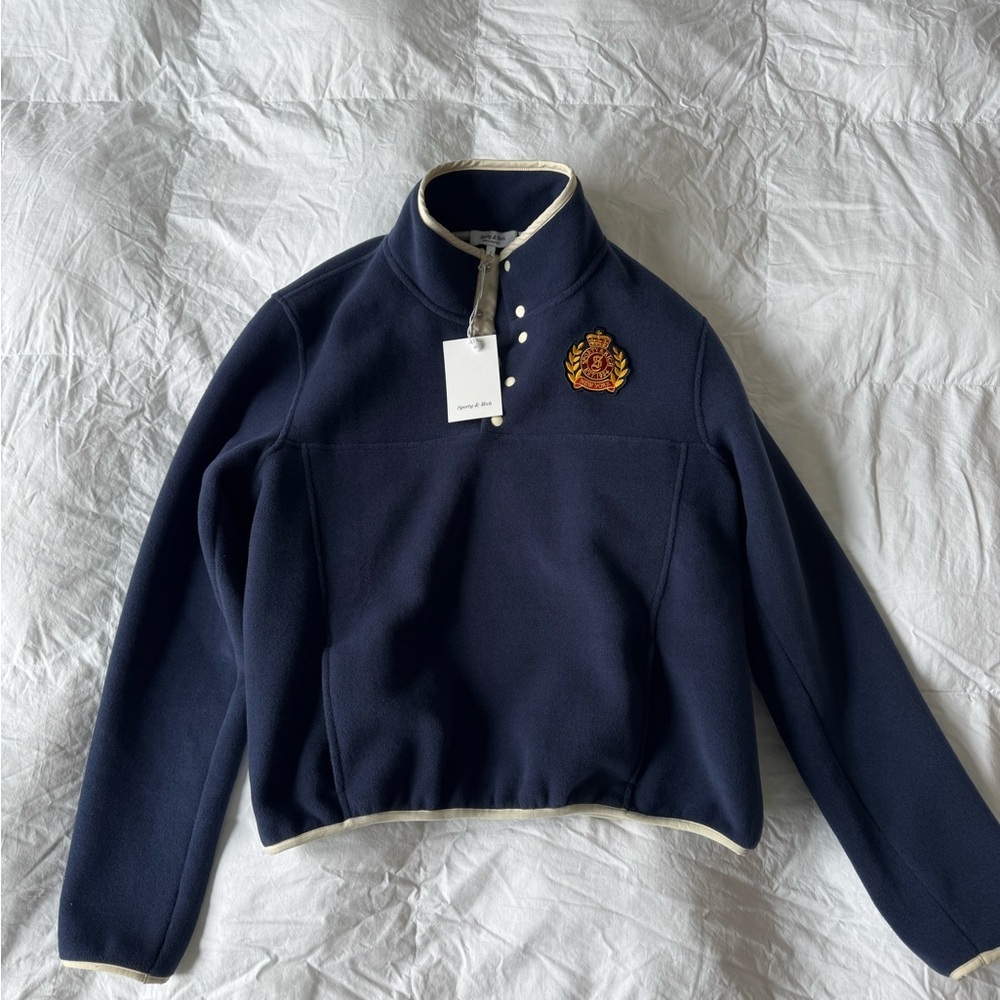 NWT Sporty & Rich NY Crest Polar - Picture 3 of 6